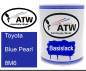 Preview: Toyota, Blue Pearl, 8M6: 1L Lackdose, von ATW Autoteile West.